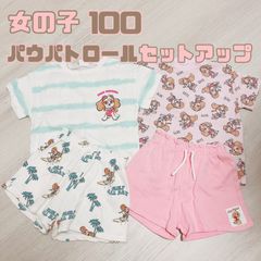 女の子 100 春夏　パウパトロール セットアップ　ZARA ザラ　スカイ　美品