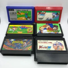 MSG-046 ファミコン ソフトのみ 6本セット まとめ売り 任天堂 中古品 野球