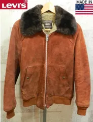 70'S〜80S リーバイス ヴィンテージ USA製 スエード ボア ジャケット ジャンパー Levi's