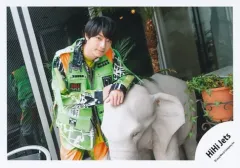 【中古】生写真(STARTO) HiHi Jets/作間龍斗/横型・膝上/「ジュニア アクリルスタンド」撮影オフショット/公式生写真