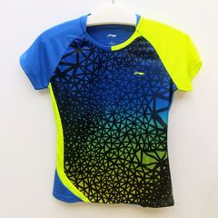 LI-NING AAYQ088 ゲームシャツ(レディース) バドミントンウェア リーニン