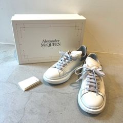 アレキサンダーマックイーン　Alexander Mcqueen　オーバーサイズドスニーカー　メンズ　サイズ　41　レザー　ホワイト　ブラック