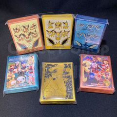 64枚 ポケモンカードスリーブ 中国限定 ポケモンセンター公式 ピカチュウ ブースター シャワーズ サンダース シンオウの仲間たち ヒスイの仲間たち