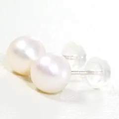 K14WG　ピアス　pierced earrings　イミテーションパール　総重量約1.1g