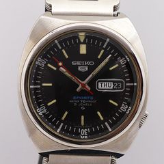 SEIKO5 SPORTS 6119-8121 自動巻き デイデイト 回転ベゼル - メルカリ
