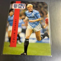 1992 Pro Set England League　Colin Hendry Manchester City No.130
