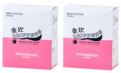 東北DRIPPERS ドリップ コーヒー 福島ブレンド ドリップバッグ コーヒー 2箱 12杯分 福島ブレンド