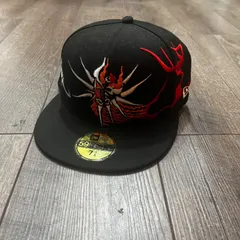 NEW ERA 59FIFTY Taro Okamoto 岡本太郎 明日の神話 コラボ 刺繍 キャップ 帽子 ニューエラ 7 3/8 ブラック 97544A2