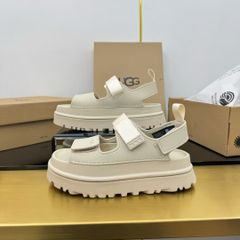 新品 未使用UGG アグ サンダル ストラップサンダル 厚底 GOLDENGLOW 箱付き