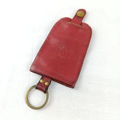イルビゾンテ　ベル型キーケース　赤