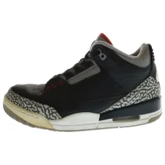 NIKE (ナイキ) AIR JORDAN 3 RETRO OG エアジョーダン ハイカットスニーカー ブラック/グレー US9/27cm 854262-001