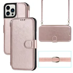 Ｈａｖａｙａ スマホショルダー iPhone14ProMax ケース iphone 14 pro max ケース アイフォン14promaxケース スマホケース ショルダー 米軍MIL規格 軽薄 手帳型 ストラップ 耐衝撃 レンズ保護(アイフォン1