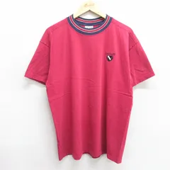 L/古着 半袖 ビンテージ Tシャツ メンズ 90s シカゴ コットン クルーネック エンジ 25apr03 中古