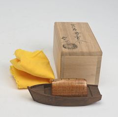 茶道具 香合 川本光春 桑彫舟 - メルカリ