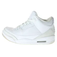 NIKE (ナイキ) AIR JORDAN 3 RETRO エアジョーダン 3 レトロ ハイカットスニーカーホワイト US11/29cm 136064-111