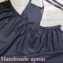 ウィリアムモリス 2wayギャザーエプロン ピンパネル ハンドメイド ウィリアムモリス 2wayギャザーエプロン ピンパネル