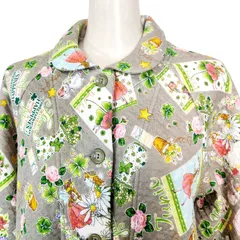 TUNIC YOKO KAMOI 鴨居羊子 セットアップ ワンピース マキシ花柄 TUNIC YOKO KAMOI 鴨居羊子 セットアップ ワンピース マキシ花柄