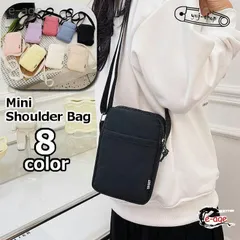 ミニショルダーバッグ サコッシュ ポシェット スマホポーチ 小さめ 斜め掛け ミニバッグ サブバッグ カード入れ 小物入れ レディース 女性 