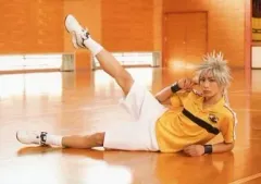 【中古】生写真(男性) 久保田秀敏(仁王雅治)/横型・ユニフォーム・キャラクターショット/ミュージカル『テニスの王子様』春の大運動会2014