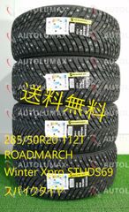 285/50R20 112T ROADMARCH WINTER XPRO STUDS69 新品 スパイクタイヤ （スタッドレス） 4本セット 2023年製 送料無料 285/50/20 ロードマーチ