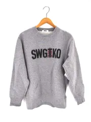 スワッガー SWAGGER SWGTKO ステンシルプリントクルーネックスウェのサムネイル