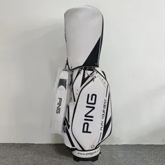 新品希少！PING スタンドキャディバッグ ホワイト/ブラック 定価55000円 2025年最新】ピン ping スタンドキャディバッグの人気アイテム - メルカリ