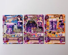 【コーデセット】2016 3弾 アゲハスタートップス アゲハスタースカート アゲハスターサンダル 紫吹蘭 三ノ輪ヒカリ ／ アイカツ