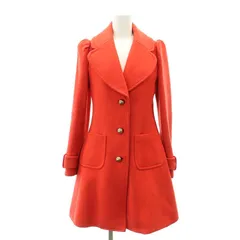 ケイトスペード KATE SPADE ロングコート チェスター アウター ミドル ウール 総裏地 0 赤 レッド /MI ■GY17のサムネイル