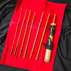 レア品⭐︎ルアーロッド（バンブー）竹 レア品⭐︎ルアーロッド（バンブー）竹 竹のクラフト展