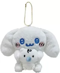 【中古】雑貨 シナモロール ペアマスコット 「ナガノ×サンリオキャラクターズ」