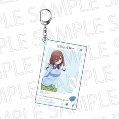 【新品】五等分の花嫁∽ Biggestキーホルダー 中野三玖 公式グッズ colleize