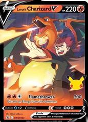 海外限定イラスト ポケモンカード ワタルのリザードン V プロモ 25周年