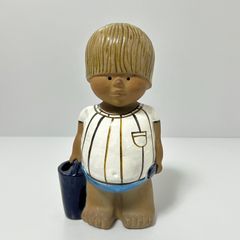 希少 レア リサラーソン 世界の子どもたち ニルス 置物 オブジェ