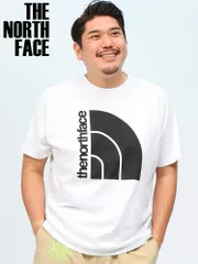 半袖 Tシャツ 大きいサイズ メンズ ハーフドームロゴ コットン100％ クルーネック JUMBO HALF DOME TEE クルー THE NORTH FACE ザ ノースフェイス ホワイト