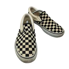 バンズ VANS SLIP ON スリップ オン チェッカー フラッグ  メンズ JPN：26 