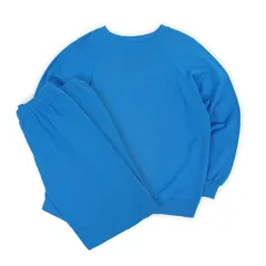 ヘインズ Hanes 未使用 DEADSTOCK 90s 90年代 スウェット スウェットパンツ セットアップ アメリカ USA製 ヴィンテージ 古着 メンズ トレーナー パンツ ライトブルー / 青 L【中古】
