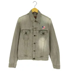 リーバイス Levis 00s チュニジア製 ボタン裏3 ユーロリーバイス 70500-04 フロントワッペン デニムジャケット トラッカージャケット メンズ import：M 