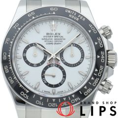 ロレックス コスモグラフ デイトナ ウォッチ 126500LN 箱 保証書 SS/セラミック メンズ時計 ホワイト   美品 【新