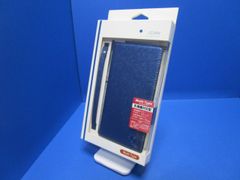 Natural Design icolor  マルチサイズ対応 マルチタイプ  手帳型 ケース ブルー iPhoneSE（第3世代） iPhoneSE（第2世代） iPhone8 iPhone7 カードポケット&ハンドストラップ付