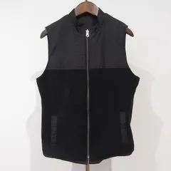 #wnc ヒロコビス HIROKOBIS ベスト・ジレ 黒 ジップアップ リバーシブル フリース レディース [942842]のサムネイル
