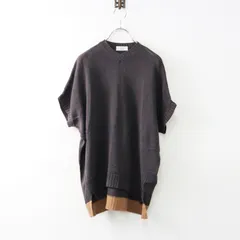 今期アトリエナルセ　ウールニットカットソー wool knit cut&sewn +rib - atelier naruse｜Online store｜the an