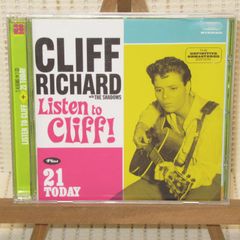 CD　CLIFF RICHARD & THE SHADOWS　LISTEN TO CLIFF! + 21 TODAY　2ON1　263468　リマスター　全31曲　クリフ・リチャード