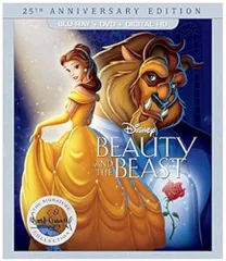 美女と野獣 Beauty and the Beast 25周年記念 ディズニー 英語版 海外版P_3