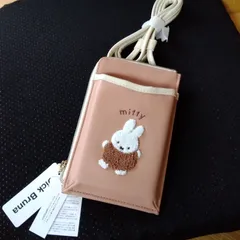 miffyスマホショルダー　ピンク