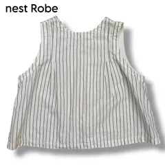 【nest Robe 】コットンリネン2WAYノースリーブ　ベストのサムネイル