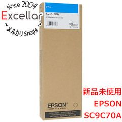 EPSON SC10C70 インクカートリッジ シアン 700ml - メルカリ