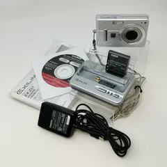 CASIO EXILIM EX-Z57 動作確認済 シルバー 付属品付 美品 中古】[作動確認済 返品保証] CASIO EXILIM EX-Z57 S/N 1045186A