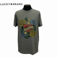 LUCKY BRAND ラッキーブランド 半袖プリントTシャツ BEERS ビア 7M85755 (1619)