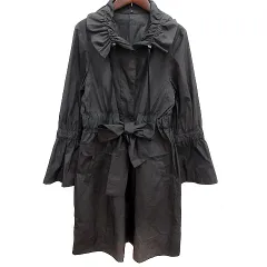 美品 トゥービーシック 大きいサイズ 44 ツイード ロング コート CLASSY.1月号掲載】WoolRever ロングコート （トレンチコート