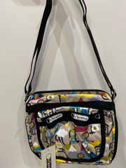 レスポートサック スヌーピー バンダナパッチ ポーチ 新品タグ付